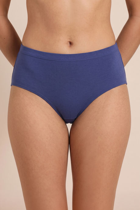 Zivame Full Coverage Medium Rise Hipster Panty (Pack of 3) - Multicolor — image 10